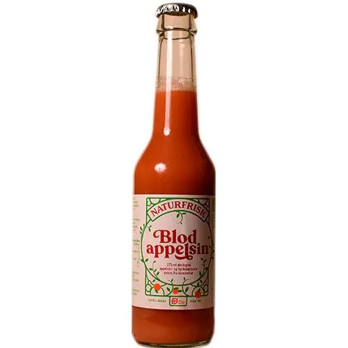 Blodappelsin juice Øko. - 275 ml.
