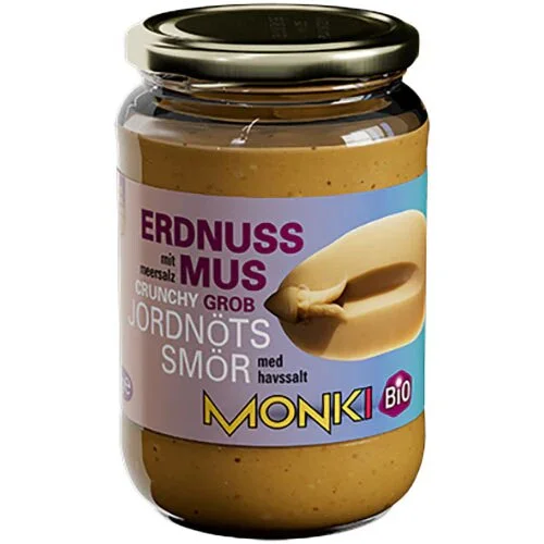 Jordnøddesmør crunch Ø Monki - 650 gram