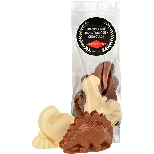 Chokolade dinosaurer Øko. - 70 gram