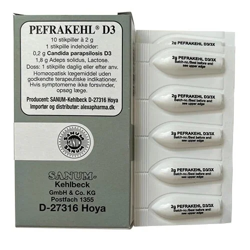 Pefrakehl stikpiller D3