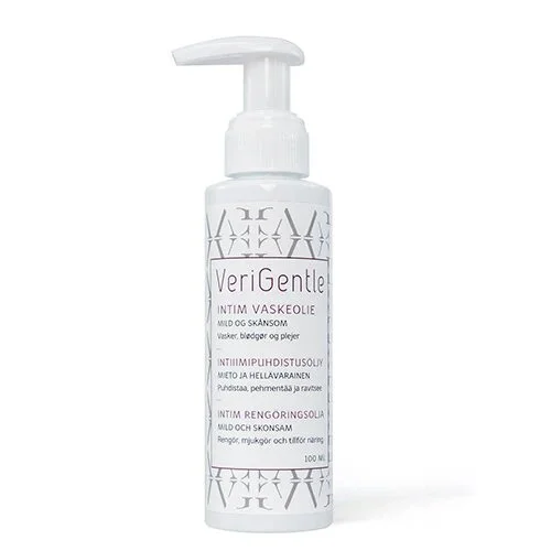 Intim vaskeolie VeriGentle - 100 ml.