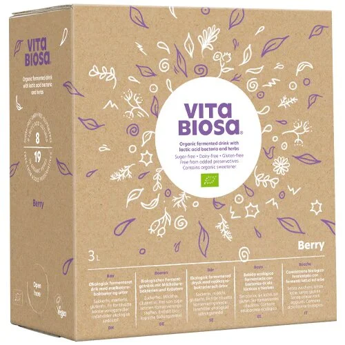 Vita Biosa Bær Øko. - 3 liter 