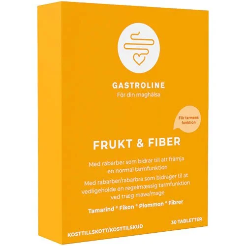 Frukt & Fiber - 30 tabletter
