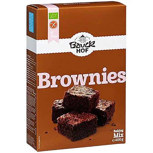 Brownies mix gl.fri Ø Bauckhof - 400 gram