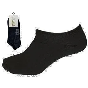 Comfort "Low Cut" Bamboo, Sort, str. 39-42