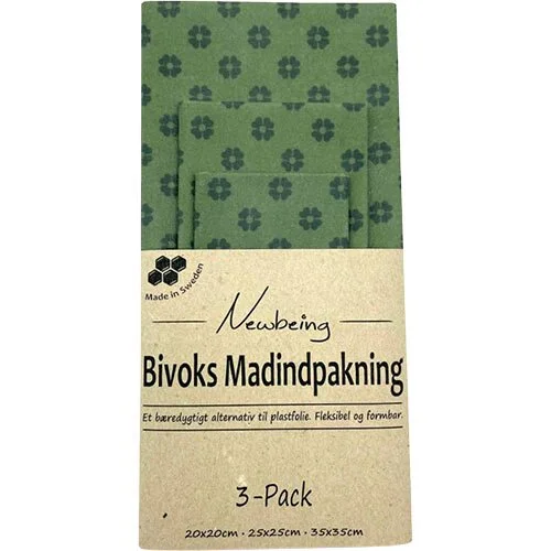 Bivoks Madindpakning Grøn