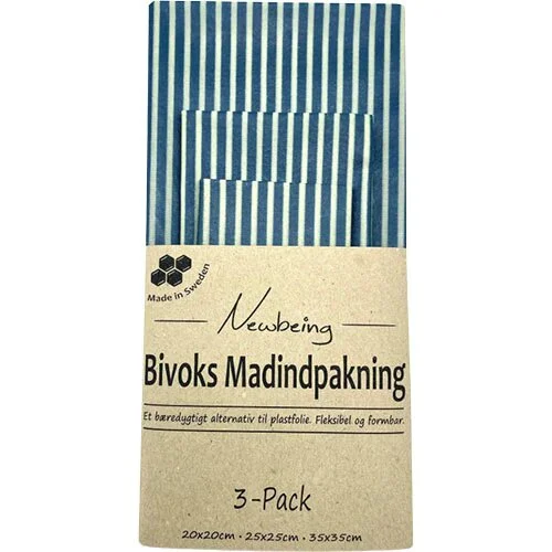 Bivoks Madindpakning Blå