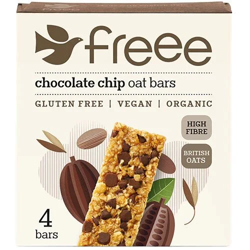Havrebar m. chocolate chip Ø 4pak - 140 gram