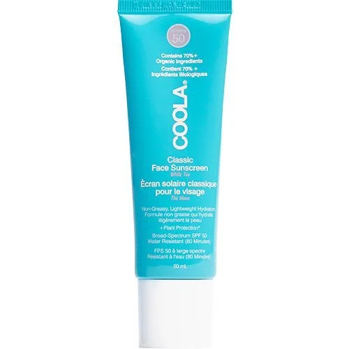 Classic Face Sollotion SPF 50, White Tea - 50 ml.