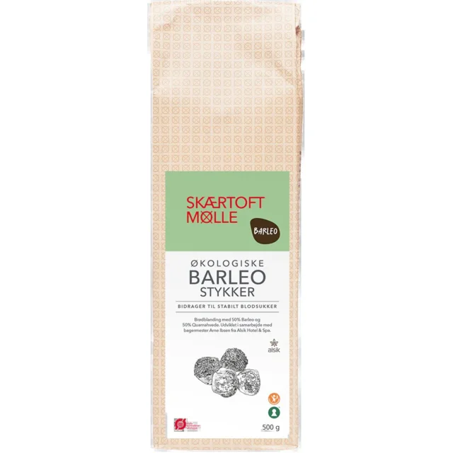Barleo Stykker Økologisk - 500 gram