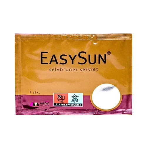 EasySun - Selvbruner Serviet. 1 stk