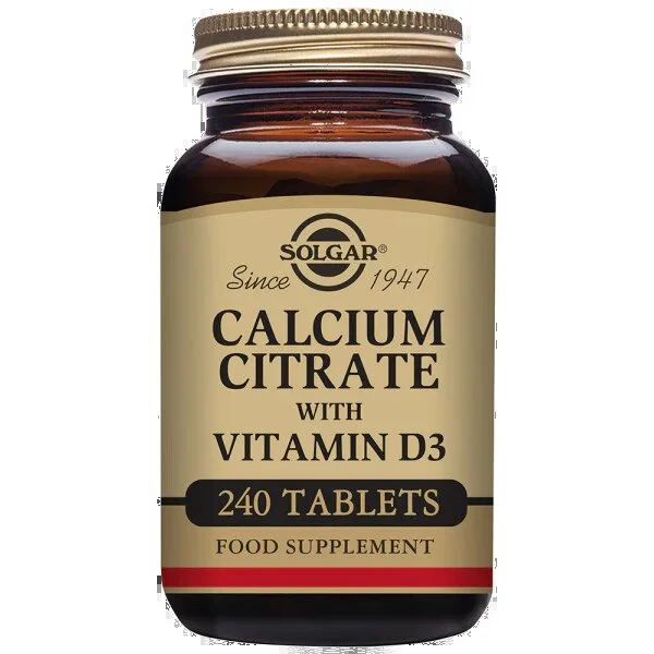 Calcium Citrate 1000 mg + Vitamin D 15 ug