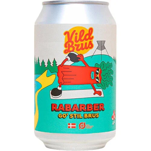 Rabarber Øko -  330 ml.
