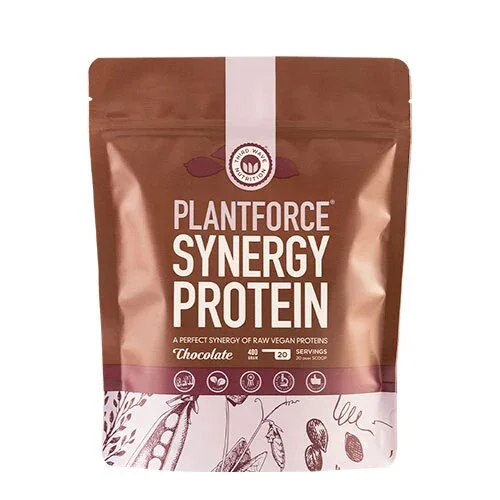 Synergy Protein Chokolade Plantforce - 400 gram
