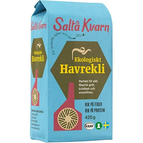Havreklid - Saltå Kvarn Økologisk - 425 gram