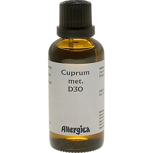 Cuprum met. D30 - 50 ml.