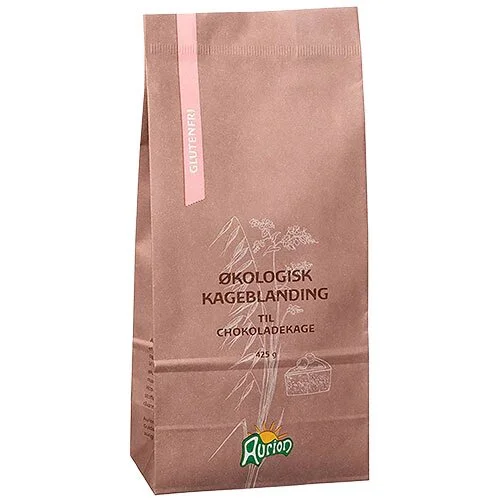 Chokoladekageblanding glutenfri Økoloigsk - 425 gram