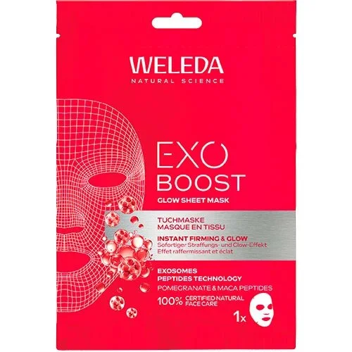Weleda Exo Boost Glow Sheet Mask Pomegranate - 20 ml