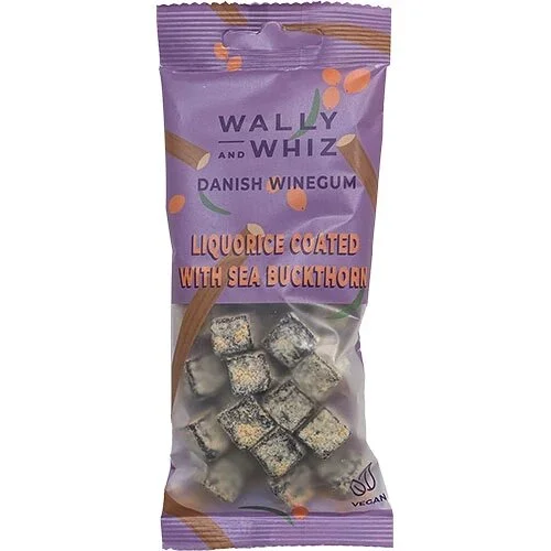 Vingummi - Lakrids med kaffe - 56 gram