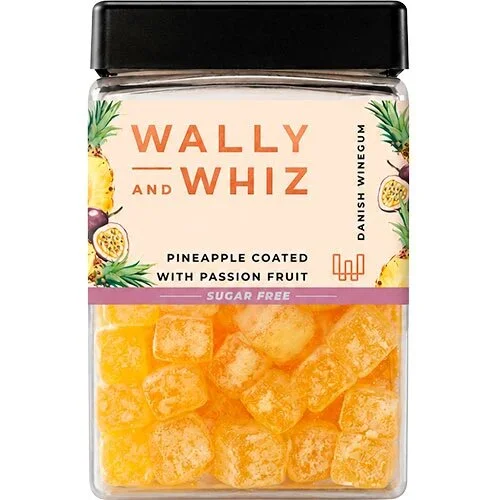 Vingummi - Ananas med passionsfrugt (Sugar Free) - 240 gram