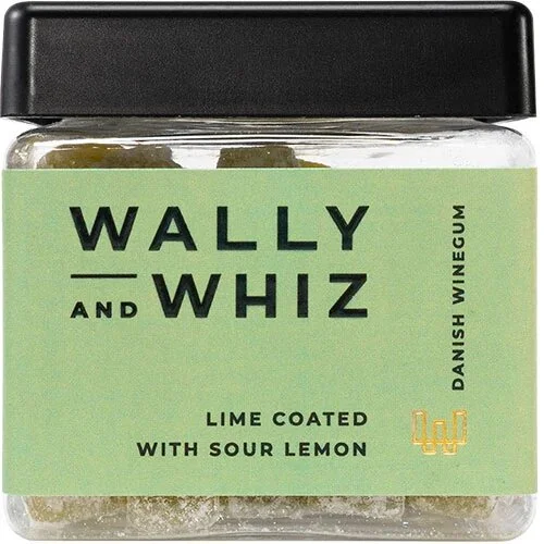 Vingummi - Lime med sur citron - 135 gram
