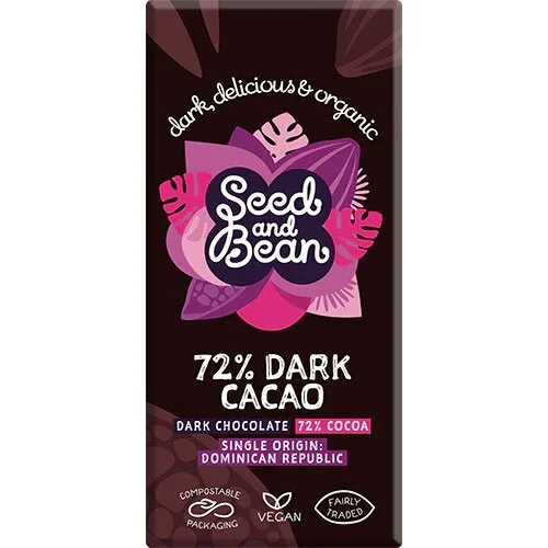 Mørk chokolade 72% Ø