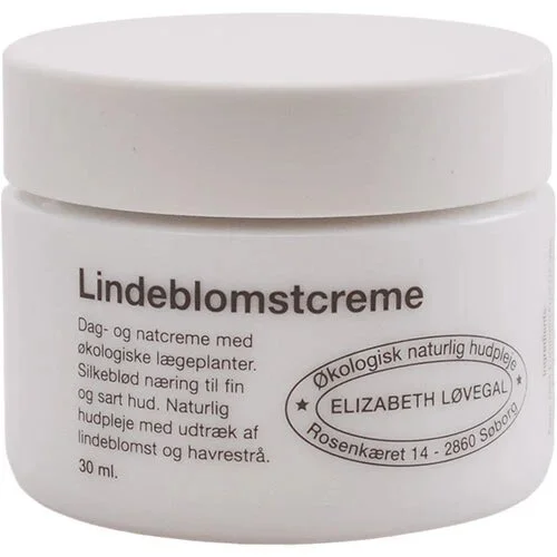 Elizabeth Løvegal Lindeblomst creme - 30 ml.