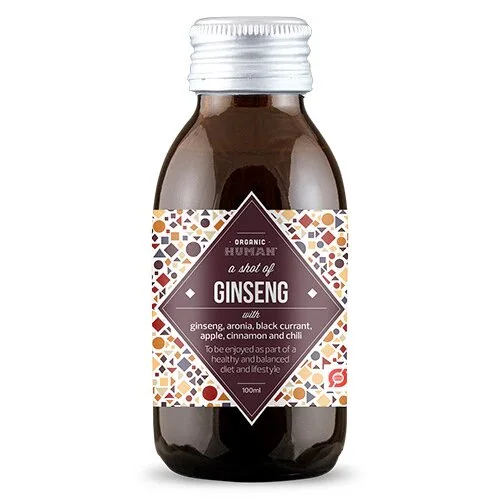 HUMAN Ginseng shot Øko. - 90 ml.