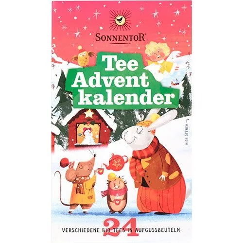 Tee-Advent kalender Økologisk Sonnentor - 1 stk