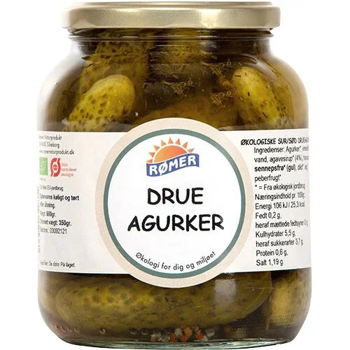 Drueagurker Økologisk - 680 gram