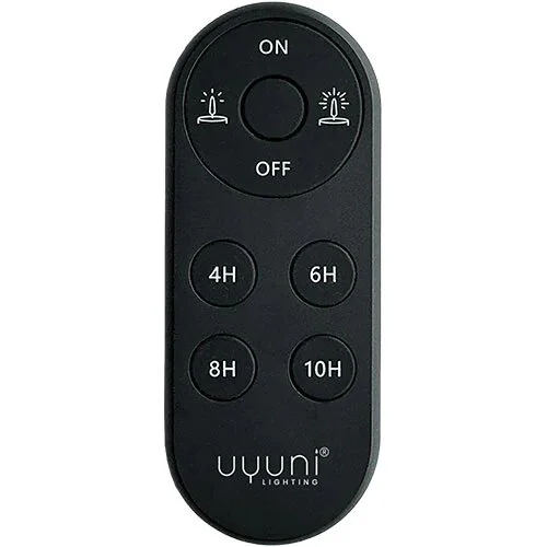 Remote Control Oval Black - 1 stk