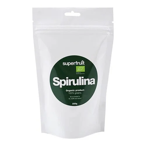 Spirulina pulver Ø Superfruit - 200 gram