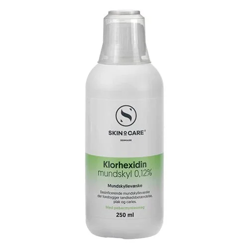 SkinOcare Klorhexidin mundskyl 0,12% - 250 ml.