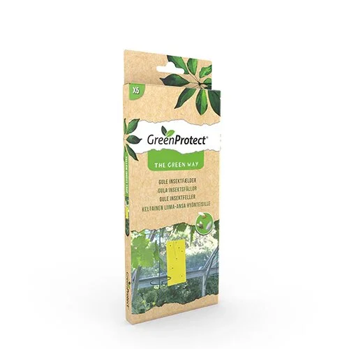 GreenProtect gule insektfælder - 5 stk