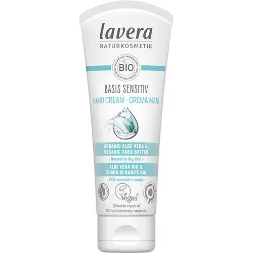 Lavera  Basis Sensitive Hand Cream Intensive Care - 75 ml.