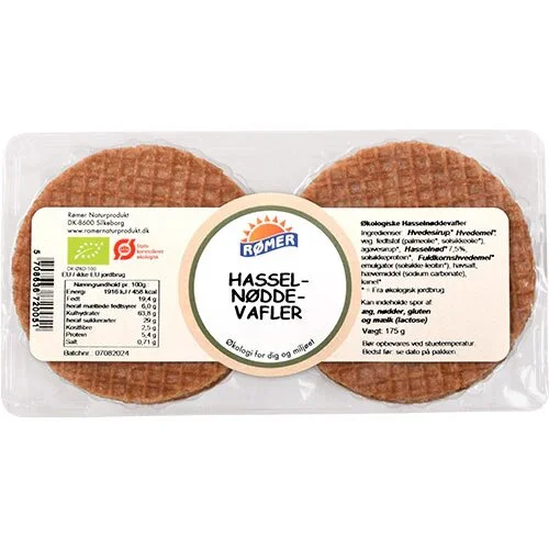 Vafler hasselnød Ø