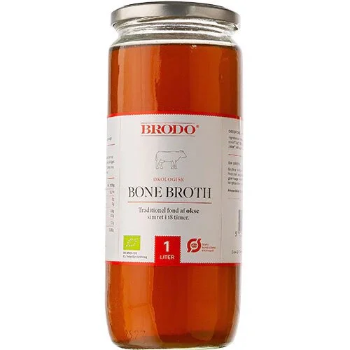 Bone Broth Okse Økologisk - 1 lter 