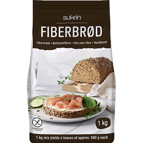 Fiberbrød glutenfri - 1 kg.