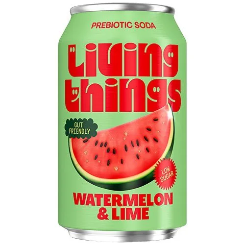 Watermelon & Lime Soda - 330 ml.