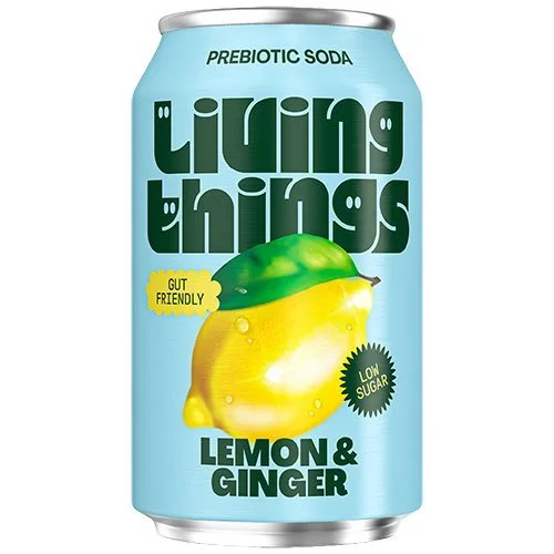 Lemon & Ginger Soda - 330 ml.