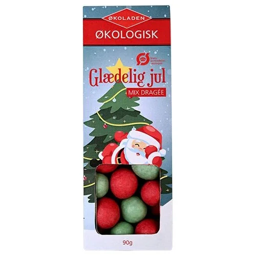Glædelig Jul Mix Dragée Økologisk - 90 gram
