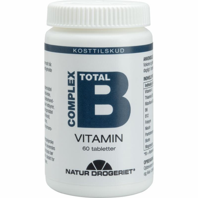 Total B-complex - 60 tabletter