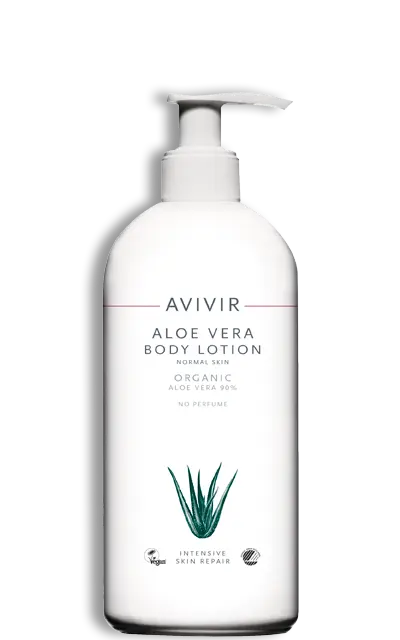 Avivir Aloe Vera lotion 90 % - 500 ml.