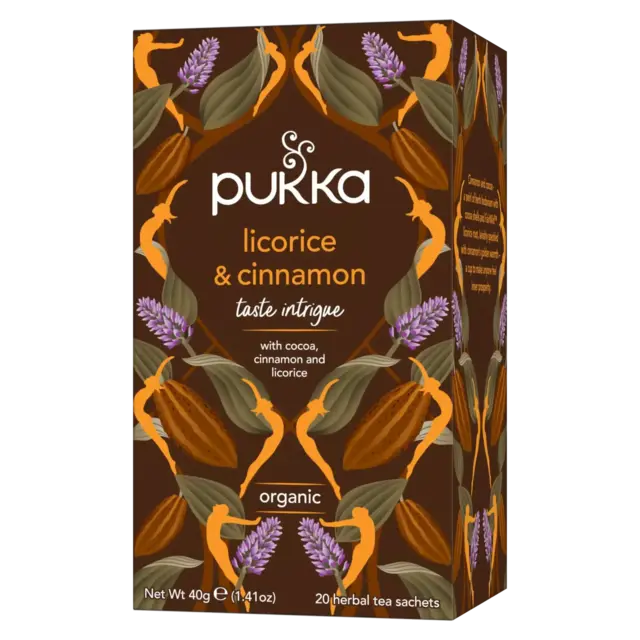 Pukka Licorice & Cinnamon te Ø Pukka - 20 breve