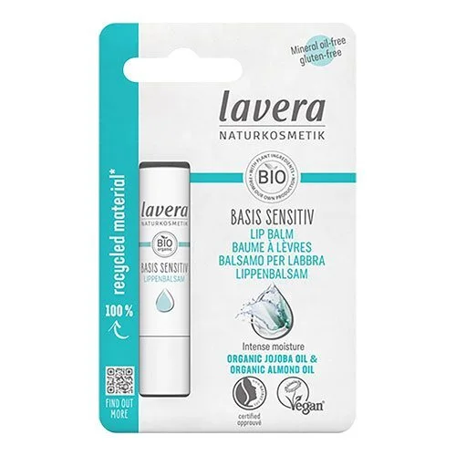 Lavera Basis Sensitiv Læbepomade - 4,5 gr.