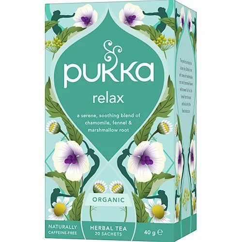 Pukka Relax økologisk - 20 breve