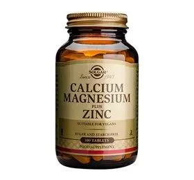 Solgar Calcium Magnesium Zink - 100 tabletter