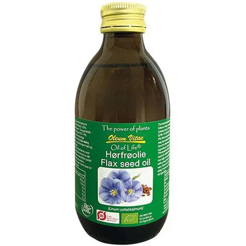 Oil of life ren hørfrø Økologisk - 250 ml.