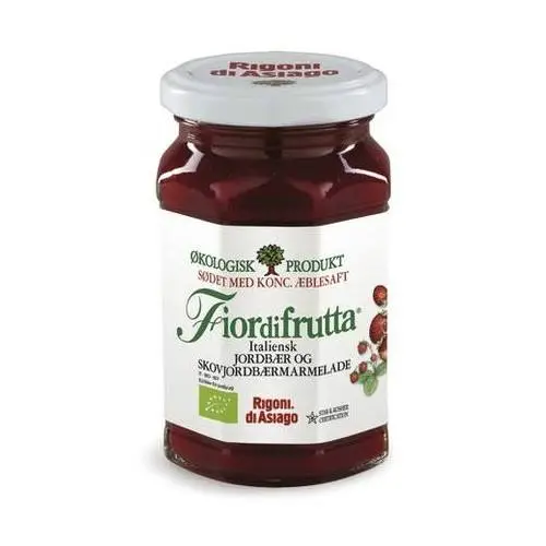 Marmelade jordbær/skovjordbær Italiensk Økologisk - 250 gram