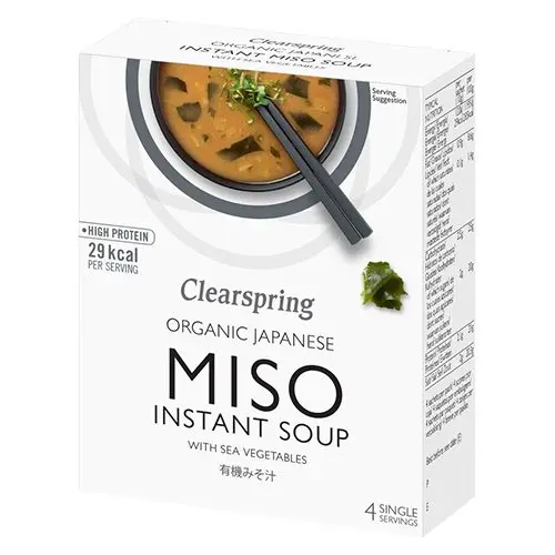 Instant Miso Soup - with Sea Vegetable økologisk - 40 gram